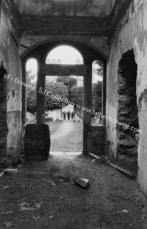 TULLAMORE GAIL : THROUGH THE DOORWAY OF THE PRISON BLOCK